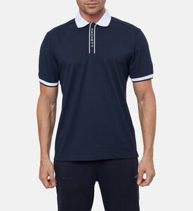Hackett London Logo-print Short-sleeve Polo Shirt, Model View