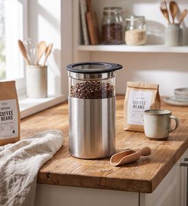 Rosle Glass Stackable Lid Jar, Packshot View