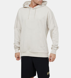 Cotton-blend Hooded Sweatshirt