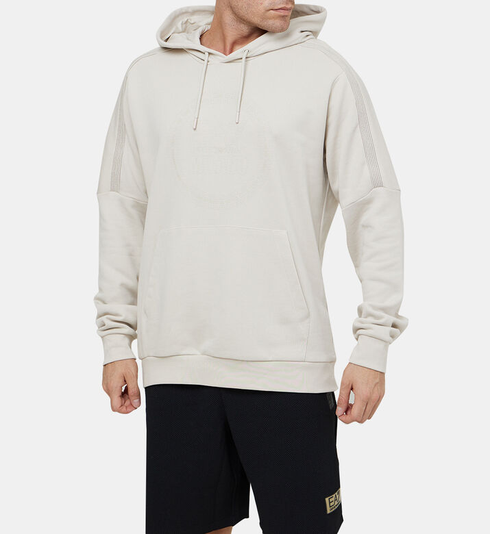 Organic Cotton-blend Hooded Sweatshirt