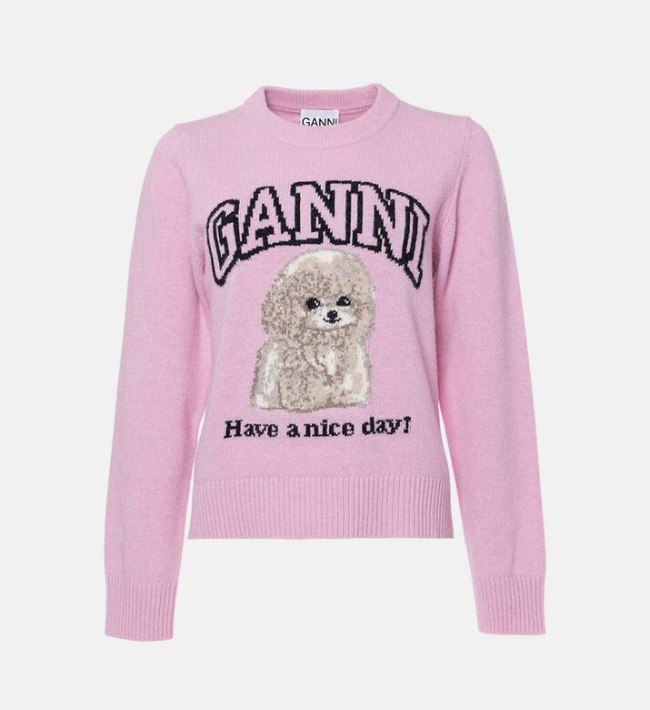 Ganni Sweater Poodle, Packshot View
