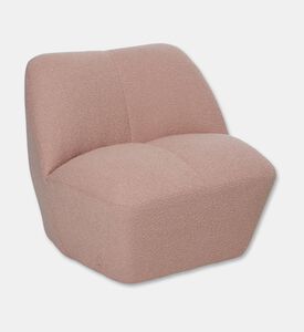 Home Deco and More Pettal Lounge Chair, Pink, Packshot View