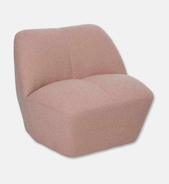 Home Deco and More Pettal Lounge Chair, Pink, Packshot View