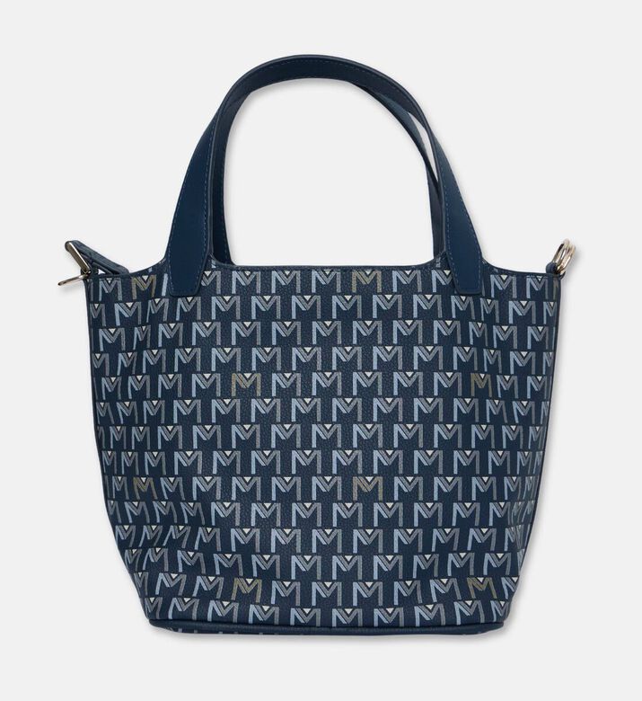 Maya.M Soft Monogram Mini Bucket Tote Bag, Packshot View