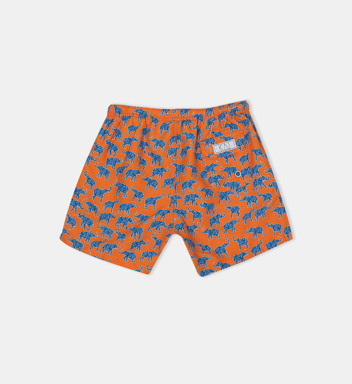 Junior Boy Mini Elephant Printed Swim Shorts Junior Boy Mini Elephant Printed Swim Shorts