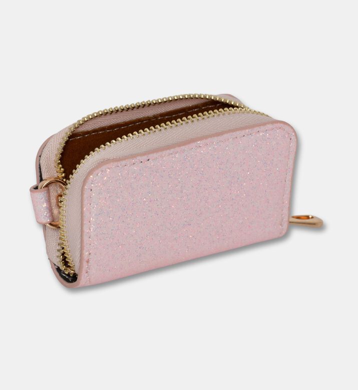 StickyBestie Charm Mini Make-up Pouch, Pink, Packshot View