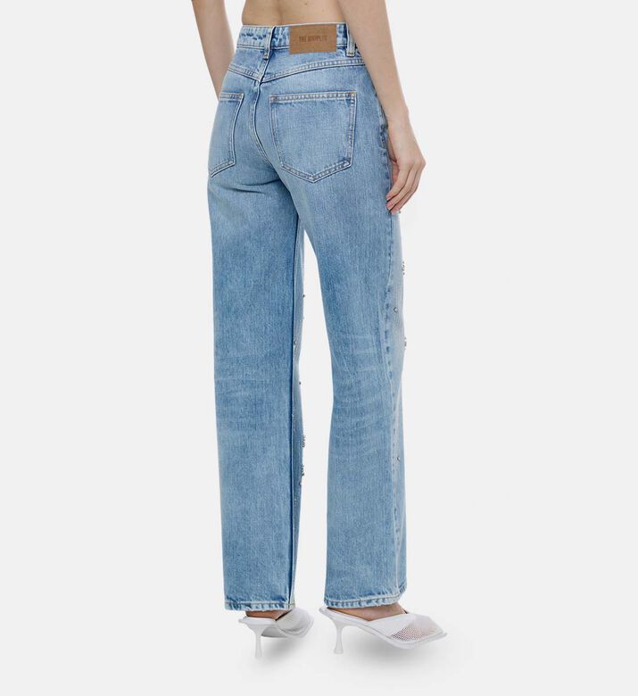 جينز واسع مزين