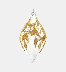 Shishi Glass Drop Beaded, Clear, 13-cm, Packshot View
