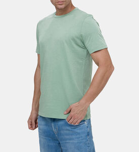 تيشيرت قطن بأكمام قصيرة