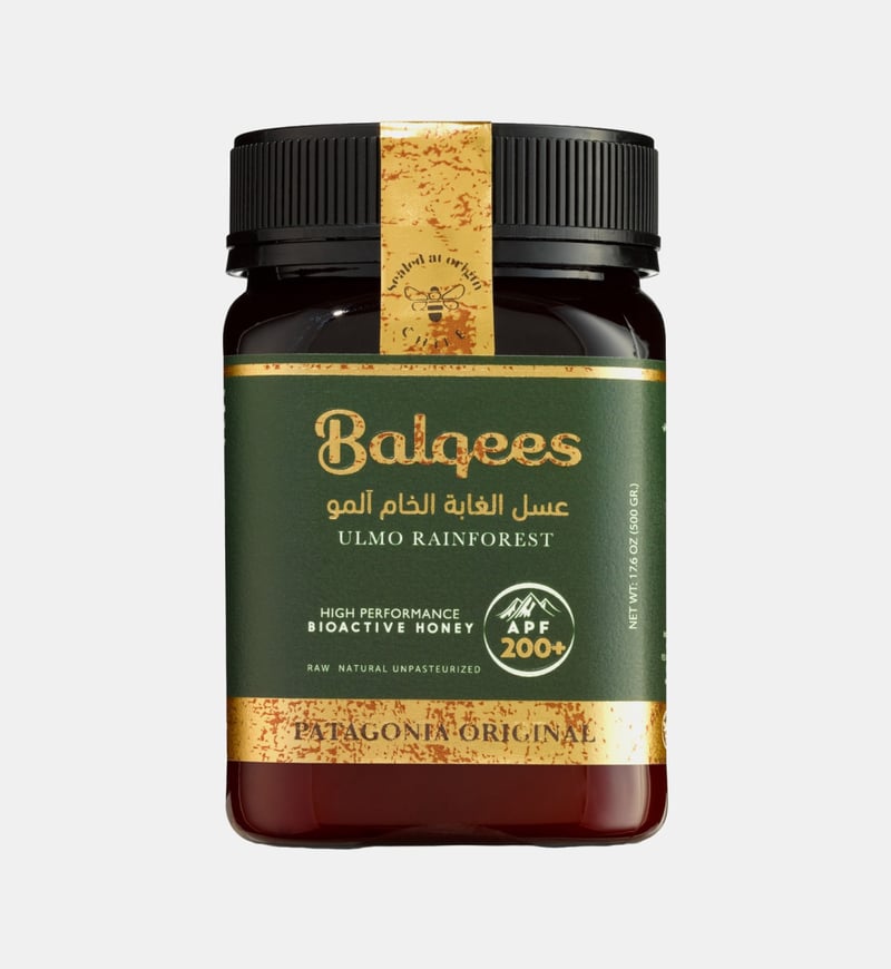 Raw Ulmo Rainforest Honey (apf 200+)