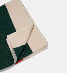 Suite702 Organic Terry Sunny Yellow Beach Towel, Blue, Packshot View