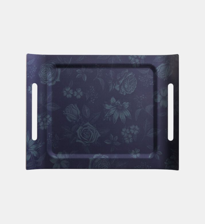 Jacquard Tray, Green, 58x42-cm, Packshot View