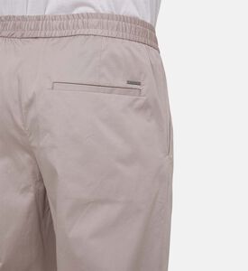 Straight-leg Cropped Trousers