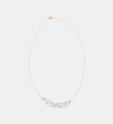 Volute Diamond Necklace - 18k