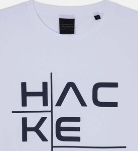 Hackett London Cationic Graphic-print T-shirt, White, 5y, Packshot View