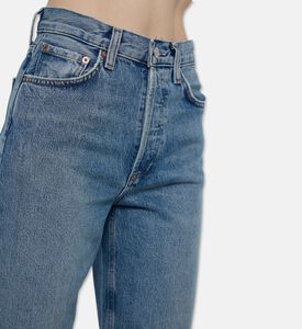 Agolde Mid Rise Straight-leg Pants, Model View