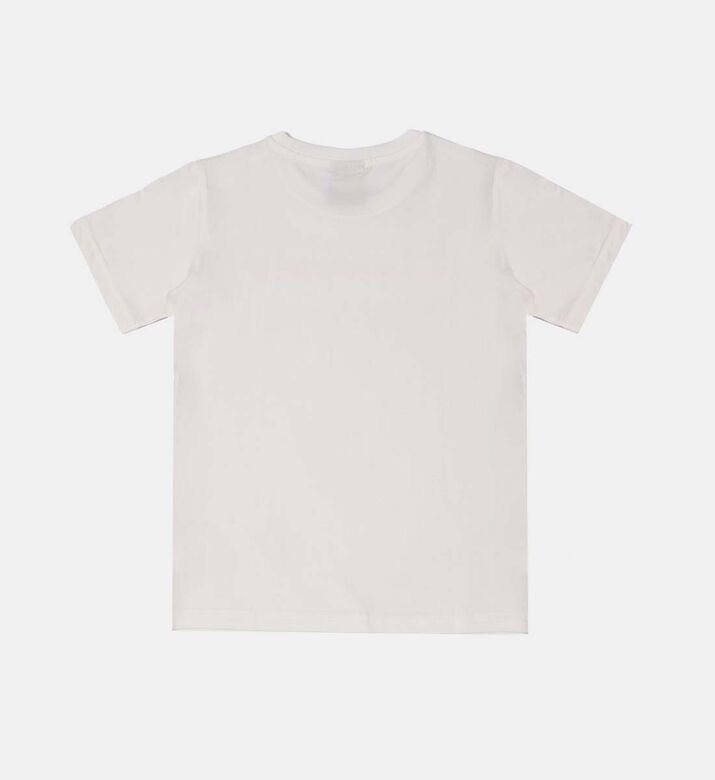 Embroidered Logo Cotton T-shirt