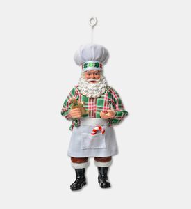 Clayre & Eef Hanger Santa Claus 10x6x17 Cm, Packshot View
