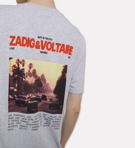 Zadig et Voltaire Tommy Logo-print T-shirt, Model View