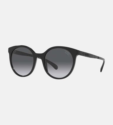 Tortoiseshell Round Sunglasses