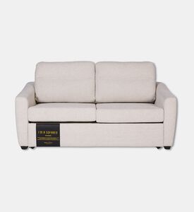 Home Deco and More Sofabed Lucy 2.5 Seater, Beige, Packshot View