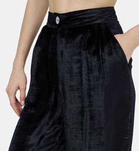 Pleated Wide-leg Pants