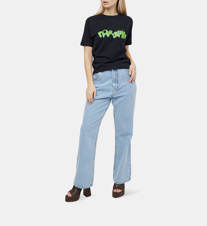 بلوزة إيدجار بلانز بشعار قصيرة