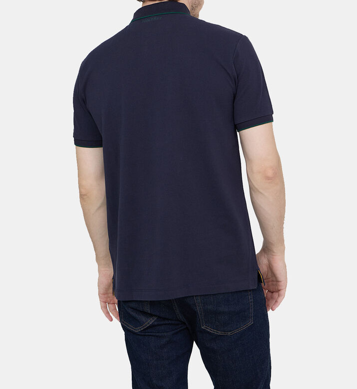 Embroidered Heritage Number Polo Shirt