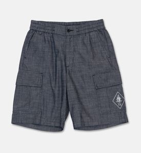 CP company Logo-patch Cargo Shorts, Packshot View