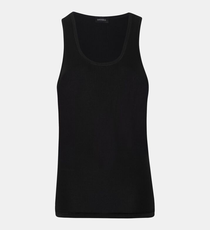 بلوزة بدون أكمام من قطن فاخر