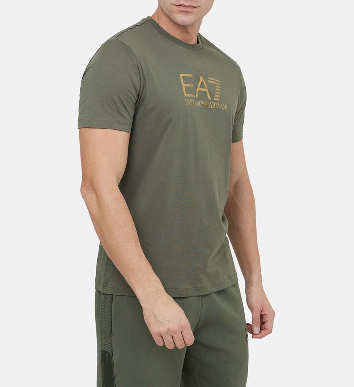 Cotton Gold Logo-print T-shirt Cotton Gold Logo-print T-shirt