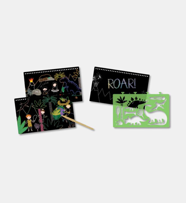 Floss and Rock Dino Scratch Play, Packshot View