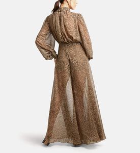 جمبسوت بطبعة جلد نمر بطيات