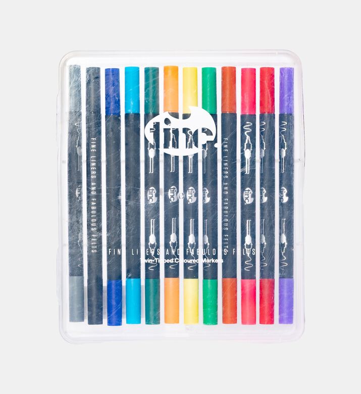 Scented Neon Felt Pen Set