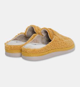 Salvi Sturdy Fleece Slippers, Yellow, Eu-40, Packshot View