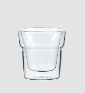 Espresso Glass Double Wall Brew Set Of 8 Pieces