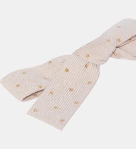 مشبك عقدة شعر بنقط بولكا