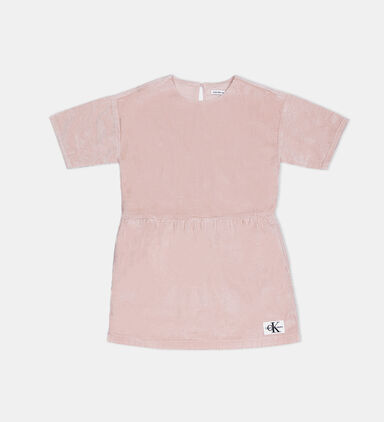Flared Milano Logo Dress