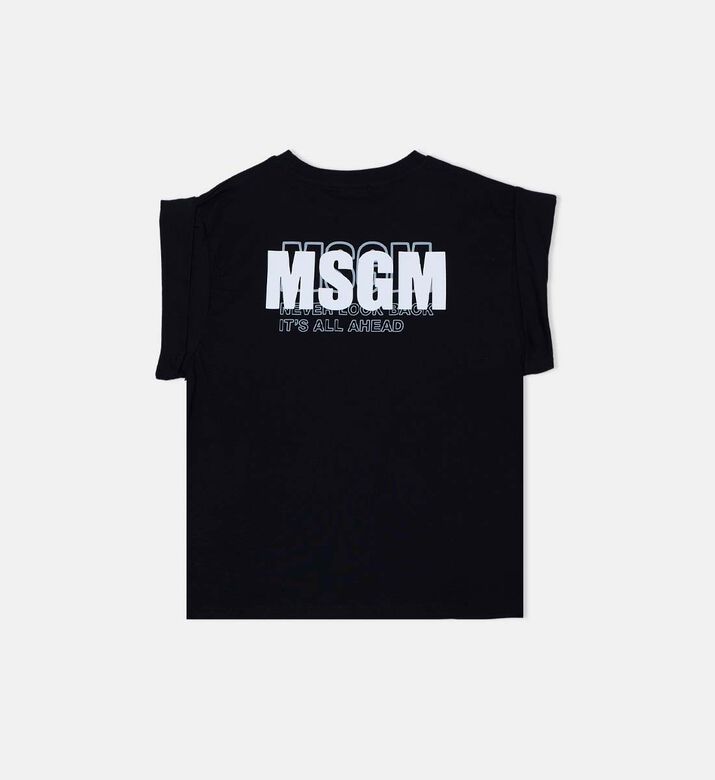 Logo Print Cotton Jersey T-shirt