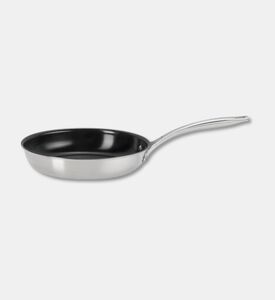 Le Creuset Ceramic Non-stick Frying Pan, Black, 24-cm, Packshot View