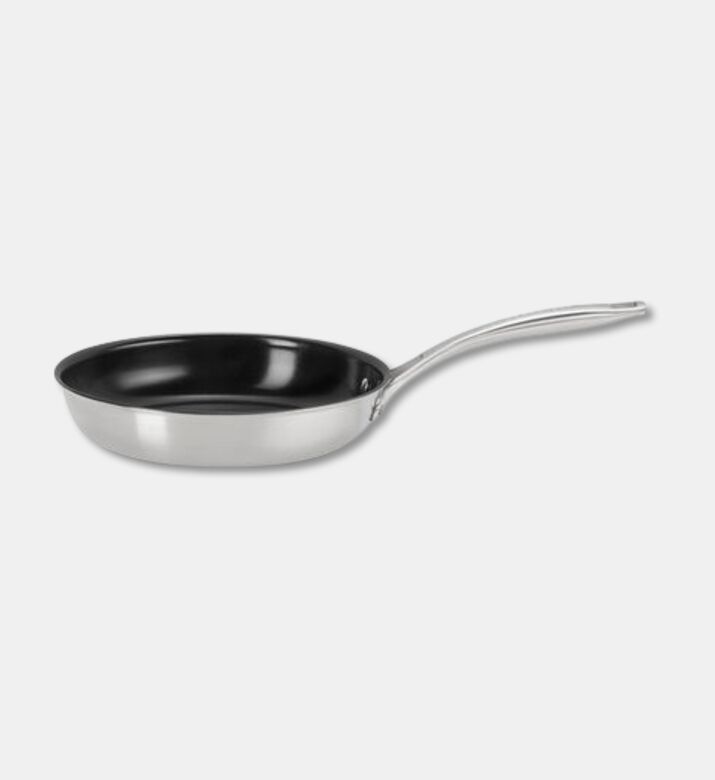 Le Creuset Ceramic Non-stick Frying Pan, Black, 24-cm, Packshot View