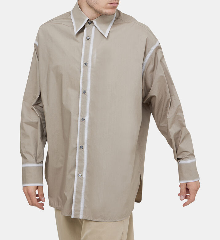 قميص بوبلين قطن