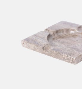 منفضة سجائر رخامية بلمسة لامعة