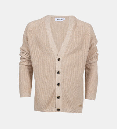 Cotton Button-up Knitted Cardigan
