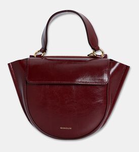 Wandler Bag Hortensia Piccola, Burgundy, Packshot View