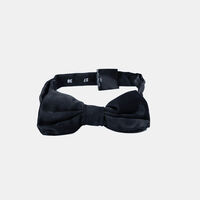 Satin Adjustable Clip Bow Tie