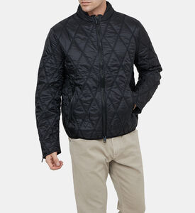 سترة بومبر مبطنة بسحاب