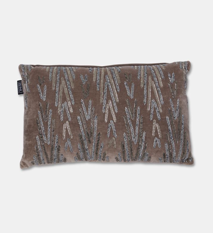 Home Deco and More Azura Beadwork Filled Cushion, Packshot View