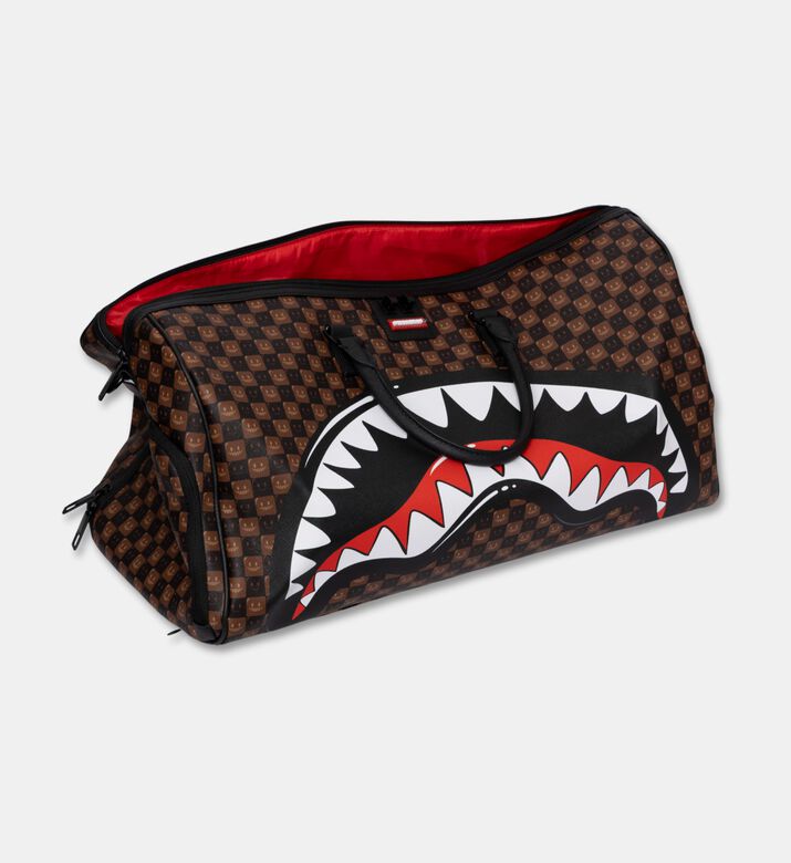 Sprayground Check Design Duffle Bag, Packshot View