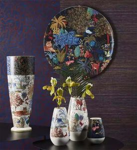 Gien Vase Fuseau Jardin Du Palais, Packshot View